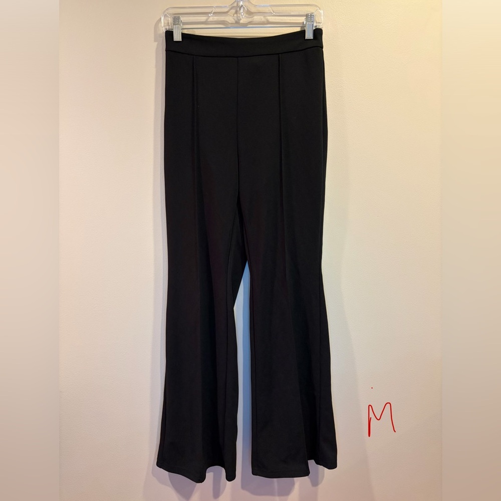 SHEIN Stretch Flare Pants